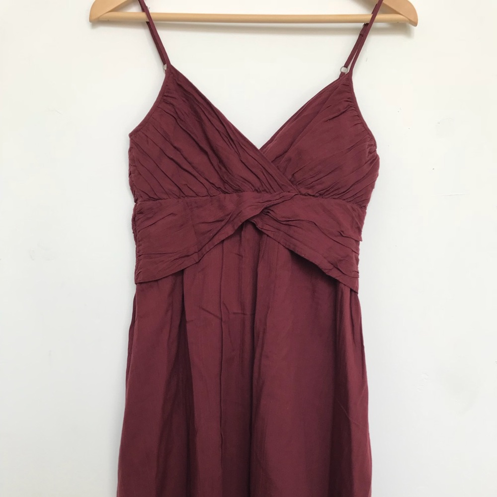 theory dress burgundy